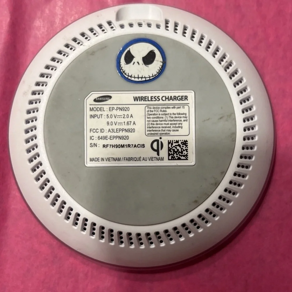 Samsung fast charger white